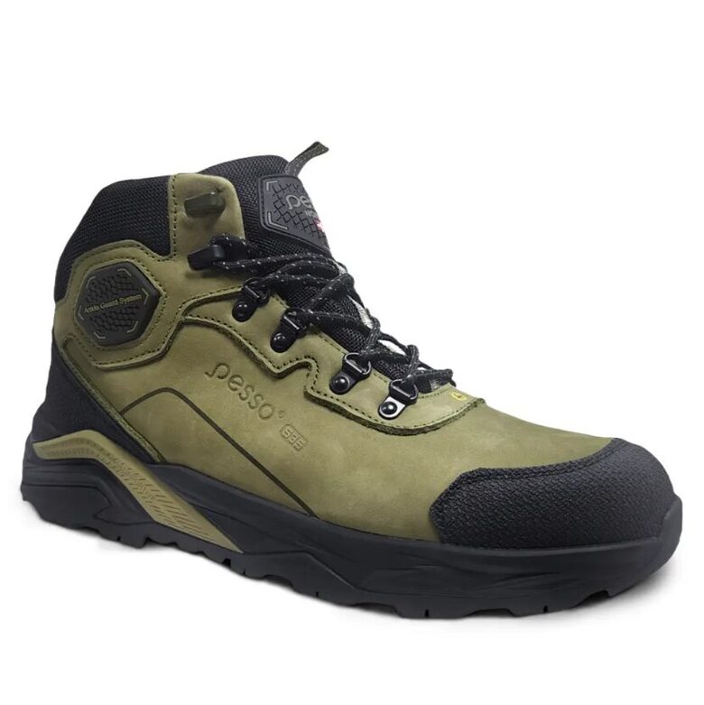 Ādas darba apavi Pesso NEXUS S3S SR FO ESD